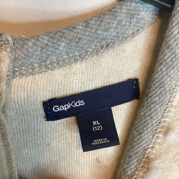 Gap Kids Popcorn Winter Dress Tan Girls Size XL Polyester Acrylic - Picture 4 of 5